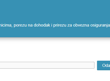 Problem u radu sa sustavom ePorezna